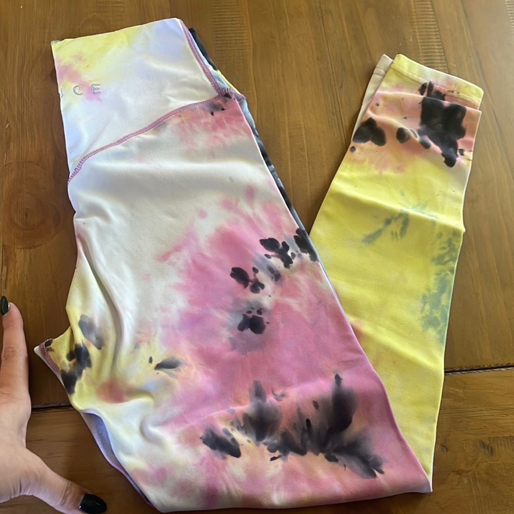 Tie dye leggings